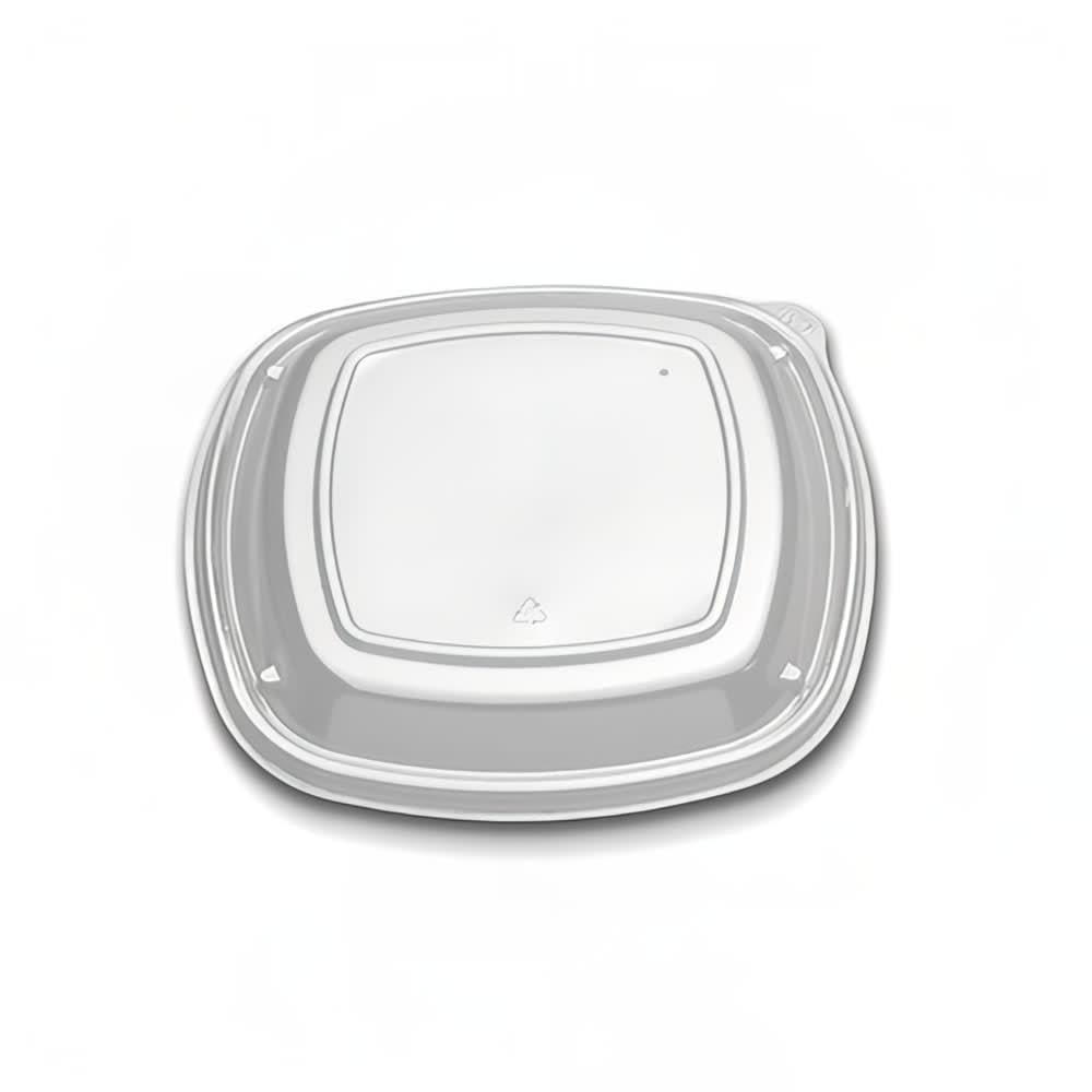 D&W Fine Pack 9" Dome Lid - Polystyrene, Clear (CL213-090-1)