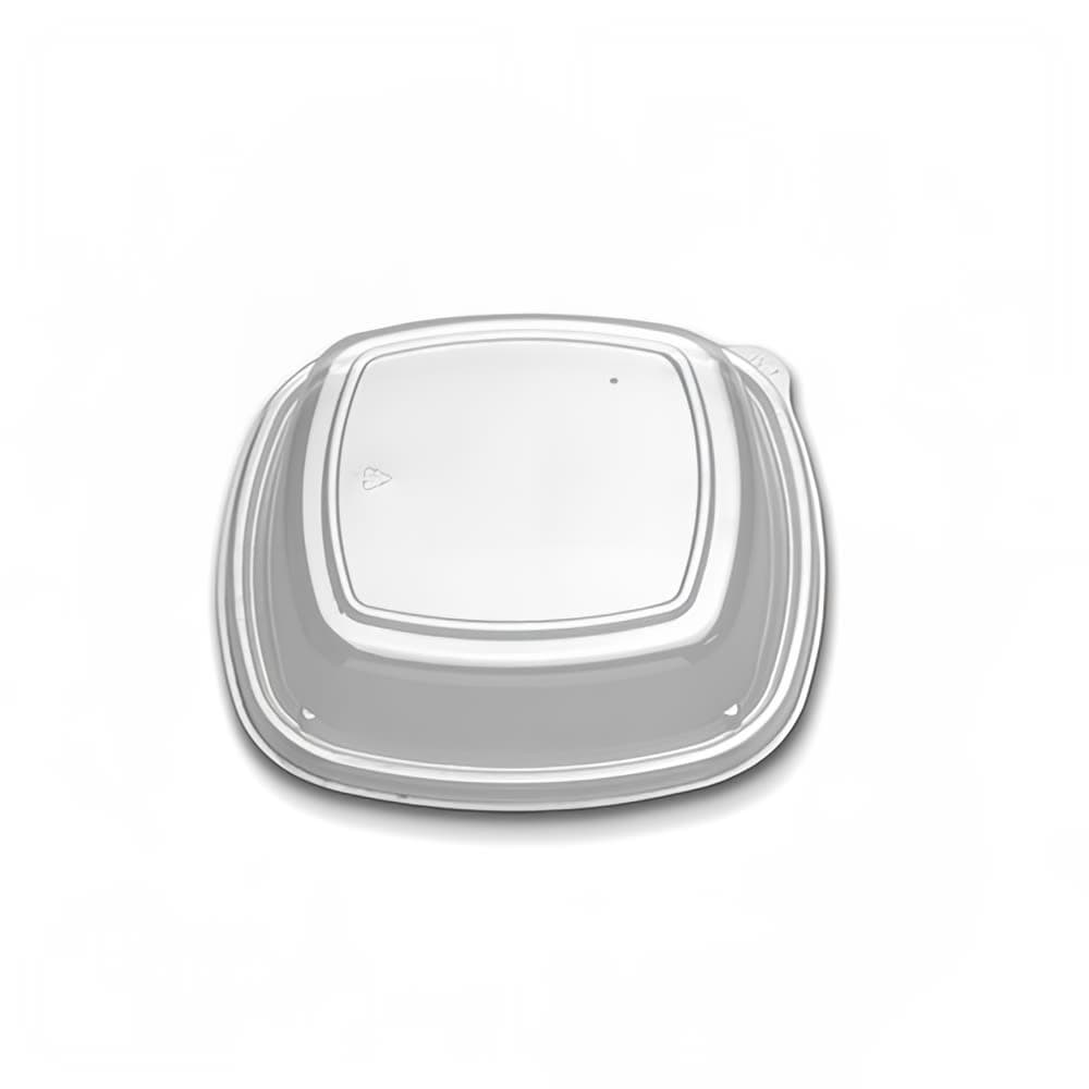 D&W Fine Pack 9" Dome Lid - Polystyrene, Clear (CL213-099-1)