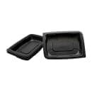 D&W Fine Pack Rectangular Cruiser Container - 10 3/10" x 7 3/20", Polypropylene, Black (CT784-1032) thumbnail 4