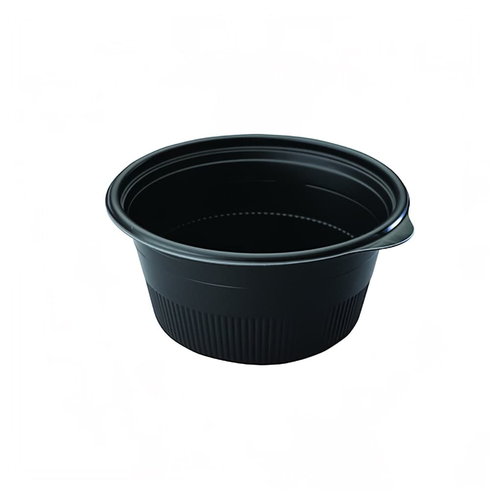 D&W Fine Pack 22 oz Cruiser Bowl - Polypropylene, Black (CT757-220-1)