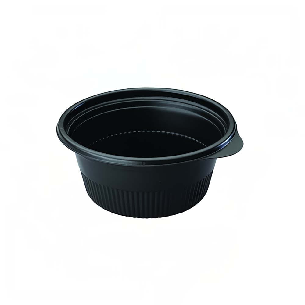 D&W Fine Pack 10 oz Cruiser Bowl - Polypropylene, Black (CT757-100)
