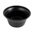 D&W Fine Pack 6 oz Sauce Cup - Polystyrene, Black (CF755-060) thumbnail 3