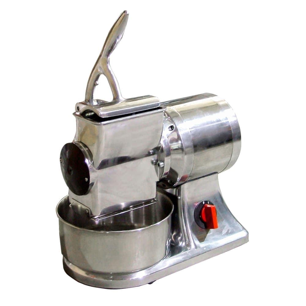 Omcan Electric Cheese Grater - Ironed Steel Drum & Stainless Steel Body (11403)