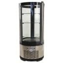 Omcan 19" Full Service Cake Display Case w/ Curved Glass - (3) Levels, 110v (41466) thumbnail 2