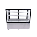 Omcan 60" Full Service Bakery Display Case w/ Straight Glass - (4) Levels, 110v (44384) thumbnail 2