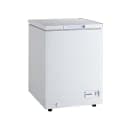 Omcan 30" Mobile Chest Freezer w/ (1) Basket - White, 115v (46501) thumbnail 2