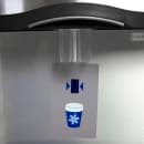 Manitowoc Ice CNF0201A 315 lb Countertop Water & Nugget Ice Dispenser - 10 lb Storage, Cup Fill, 115v thumbnail 4