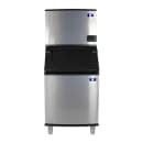 Manitowoc Ice IDT0450W/D570 430 lb Indigo NXT™ Full Cube Ice Machine w/ Bin - 532 lb Storage, Water Cooled, 115v thumbnail 2