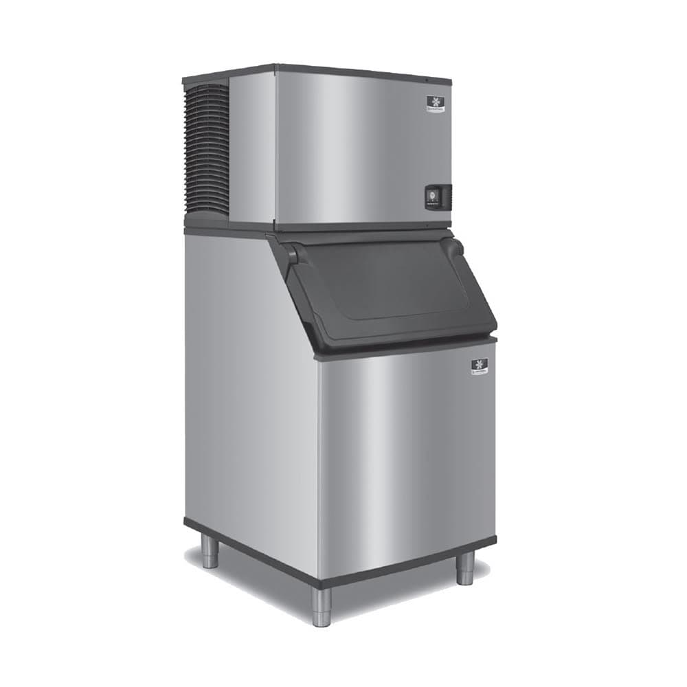 Manitowoc Ice IDT0750A/D570 680 lb Indigo NXT™ Full Cube Ice Machine w/ Bin - 532 lb Storage, Air Cooled, 208-230v