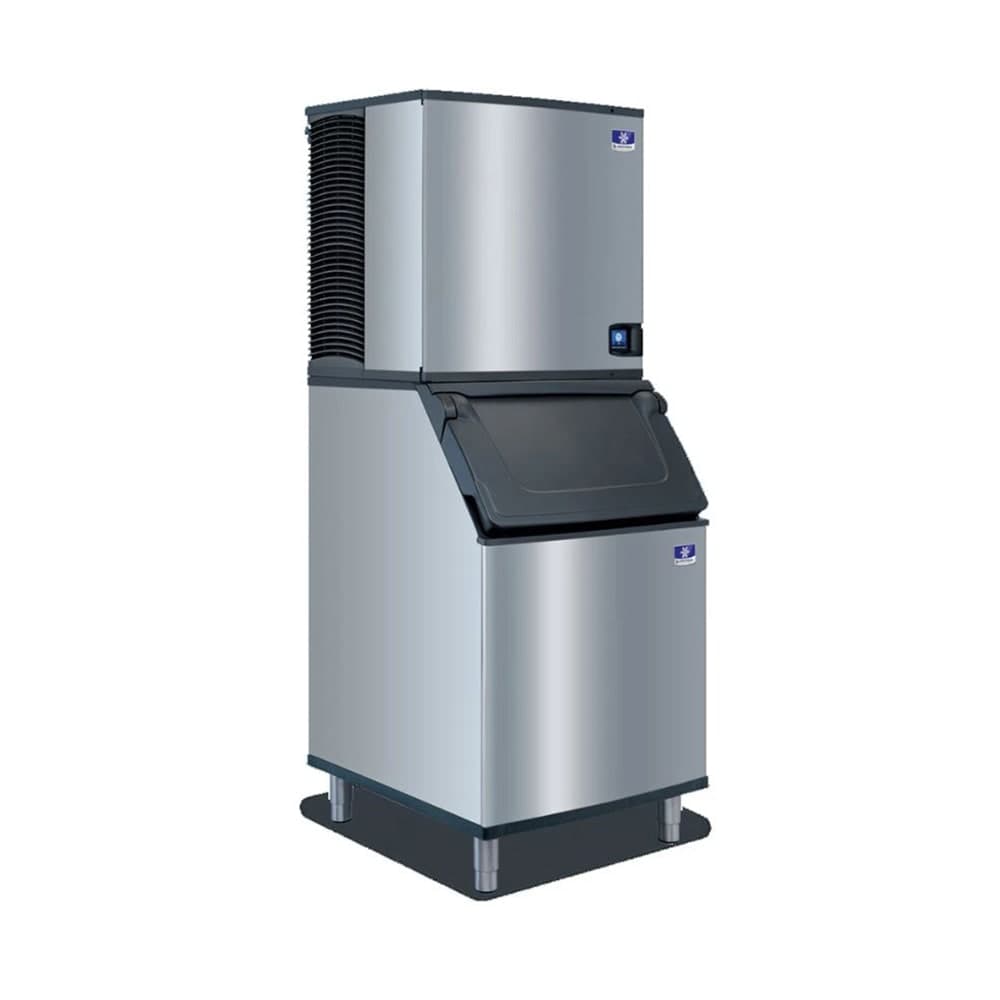 Manitowoc Ice IDT0900W/D970/K00470 780 lb Indigo NXT™ Full Cube Ice Machine w/ Bin - 882 lb Storage, Water Cooled, 208-230v