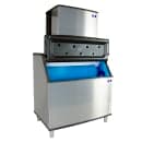 Manitowoc Ice IDT1200A/D970/K00470 1196 lb Indigo NXT™ Full Cube Ice Machine w/ Bin - 882 lb Storage, Air Cooled, 208-230v thumbnail 6