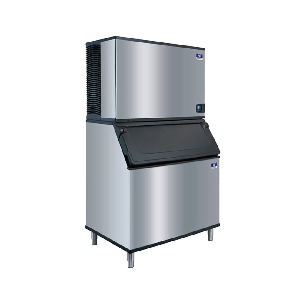 Manitowoc Ice IDT1900N/JCT1500/D970/RL50R410A 1915 lb Indigo NXT™ Full Cube Ice Machine w/ Bin - 882 lb Storage, Remote Cooled, 208-230v