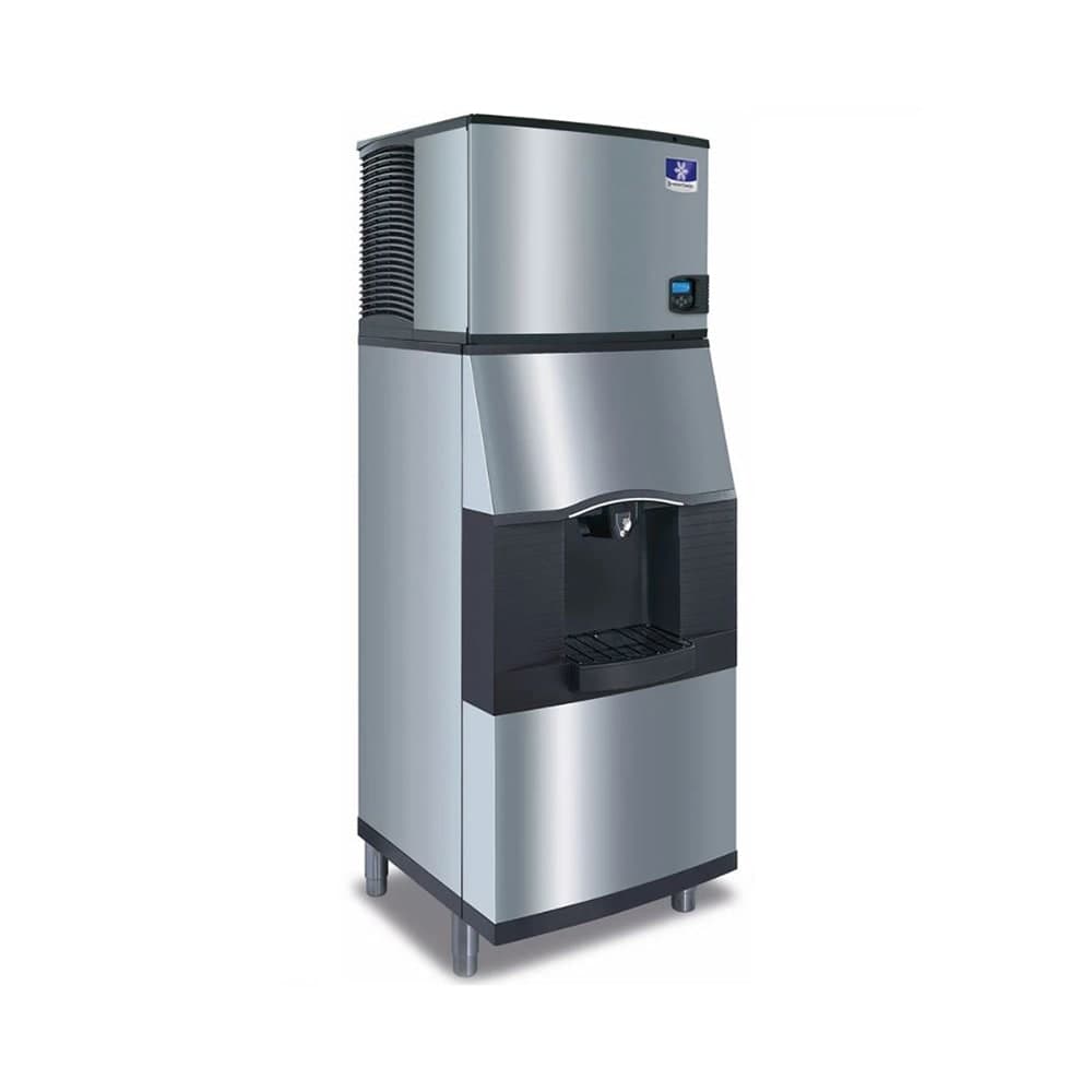 Manitowoc Ice IYT0300W/SFA292 310 lb Half Cube Ice Machine w/ Ice Dispenser - 180 lb Storage, Bucket Fill, 115v
