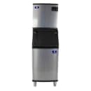 Manitowoc Ice IYT0420A/D320 460 lb Indigo NXT™ Half Cube Ice Machine w/ Bin - 264 lb Storage, Air Cooled, 115v thumbnail 2