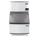 Manitowoc Ice IYT0500A/D400 550 lb Indigo NXT™ Half Cube Ice Machine w/ Bin - 365 lb Storage, Air Cooled, 115v thumbnail 3