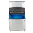 Manitowoc Ice IYT1900A/D970 1965 lb Indigo NXT™ Half Cube Ice Machine w/ Bin - 882 lb Storage, Air Cooled, 208-230v thumbnail 3