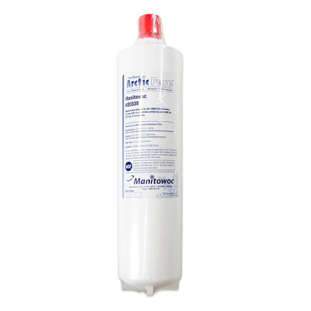 Manitowoc Ice K00338 Replacement Water Filter Cartridge for AR-10000