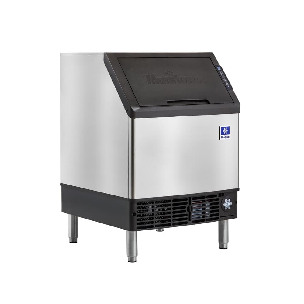 Manitowoc Ice UDP0240W 26"W NEO® Full Cube Undercounter Ice Machine - 240 lbs/day, Water Cooled, Integrated Water Filter