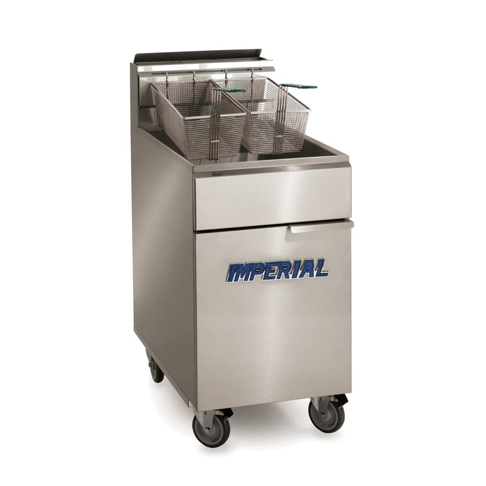 Imperial IFS-75 Gas Fryer - (1) 75 lb Vat, Floor Model, Liquid Propane