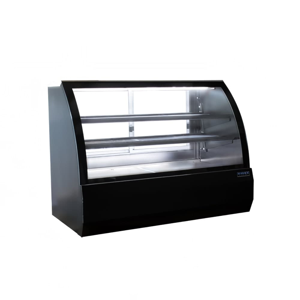 Ojeda 60 1/5" Full Service Deli Case w/ Curved Glass - (3) Levels, 120v (RDCH-5)