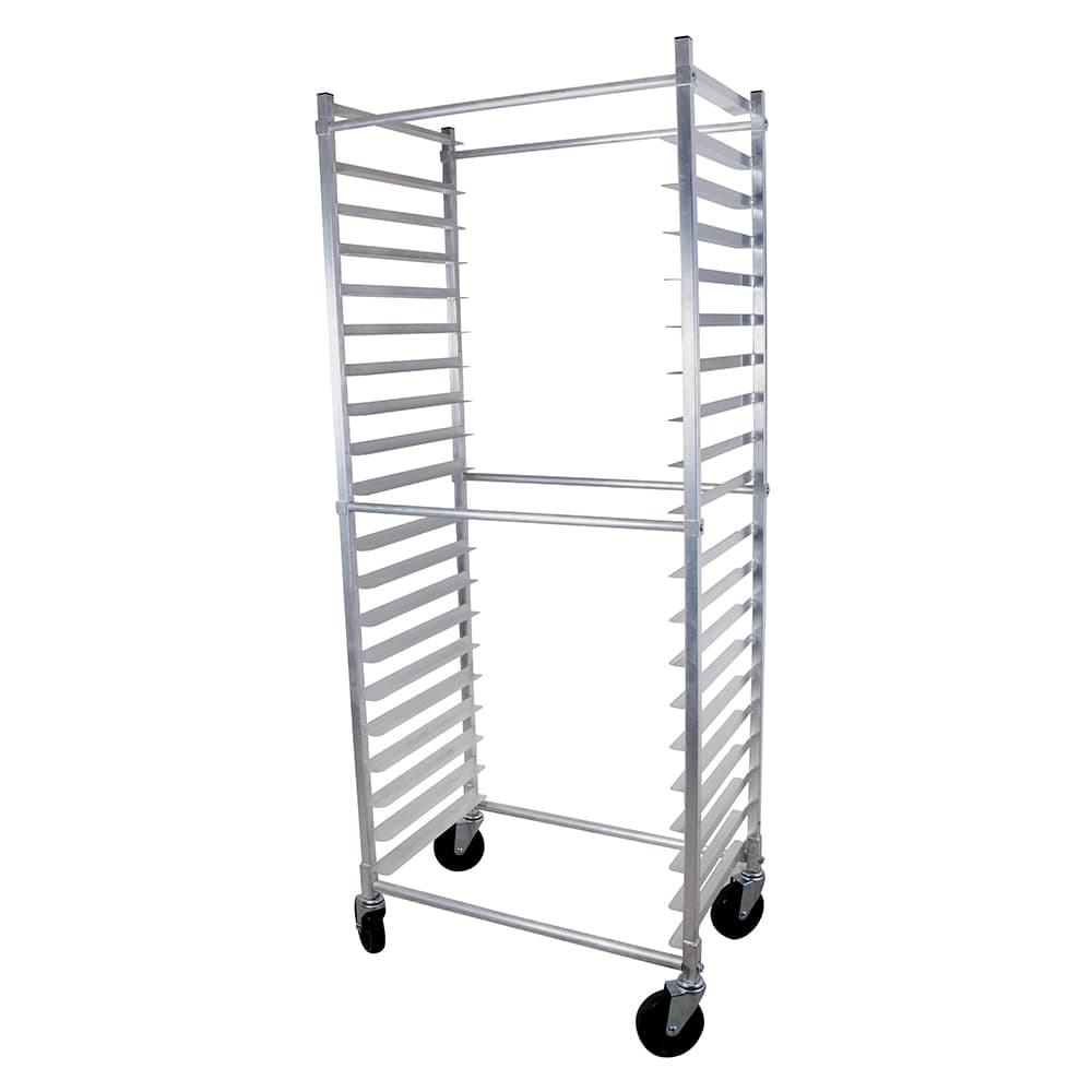 John Boos ABPR-1820-3KDS 28 1/2"W 20 Sheet Pan Rack w/ 3" Bottom Load Slides