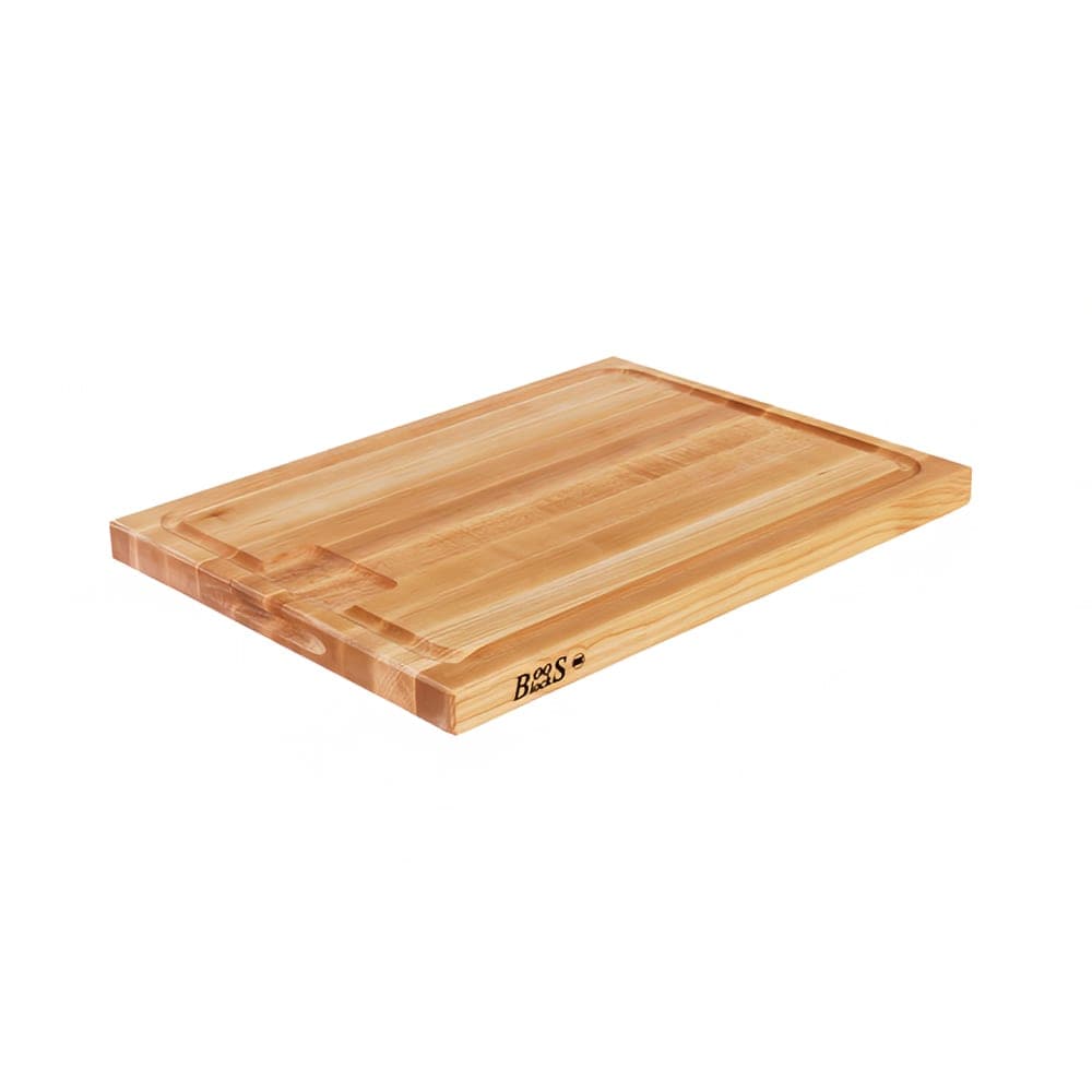 John Boos AUJUS2015 Cutting Board w/ Sloped Juice Groove, Side Grip Handles, 20x15x1 1/2"