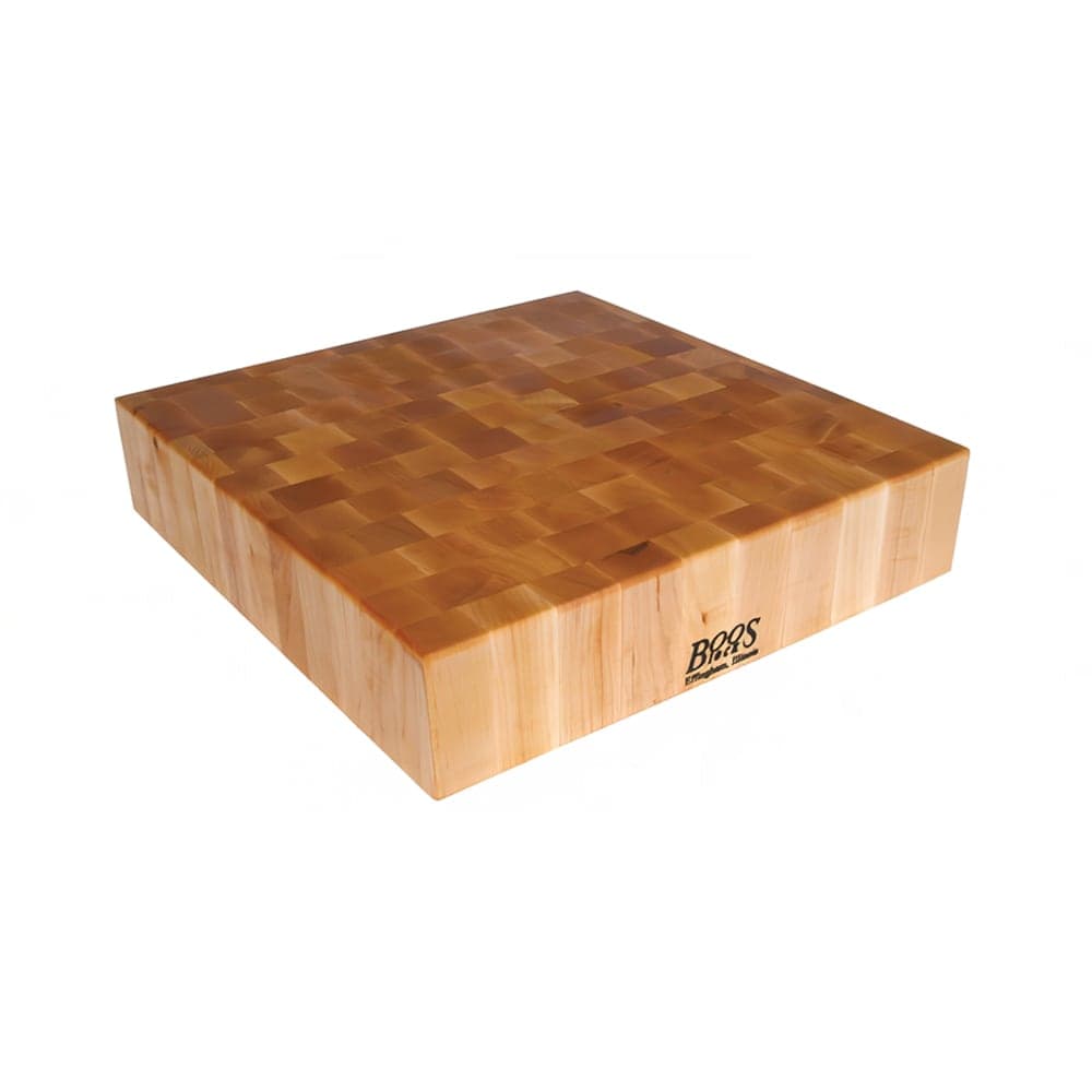 John Boos BB04 Chopping Block, 40x30x6", Hard Rock Maple, Reversible