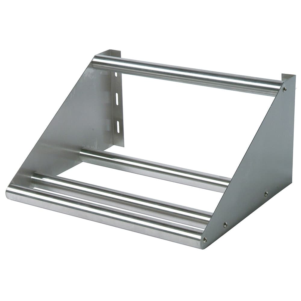 John Boos BHS1822-TS Tubular Wall Mounted Sorting Shelf, 22"W x 18"D, Stainless