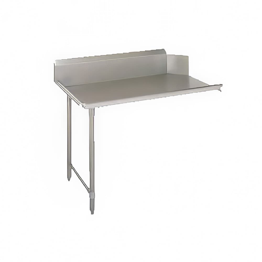 John Boos CDT6-S36GBK-L 36" Straight Dishtable - Right to Left