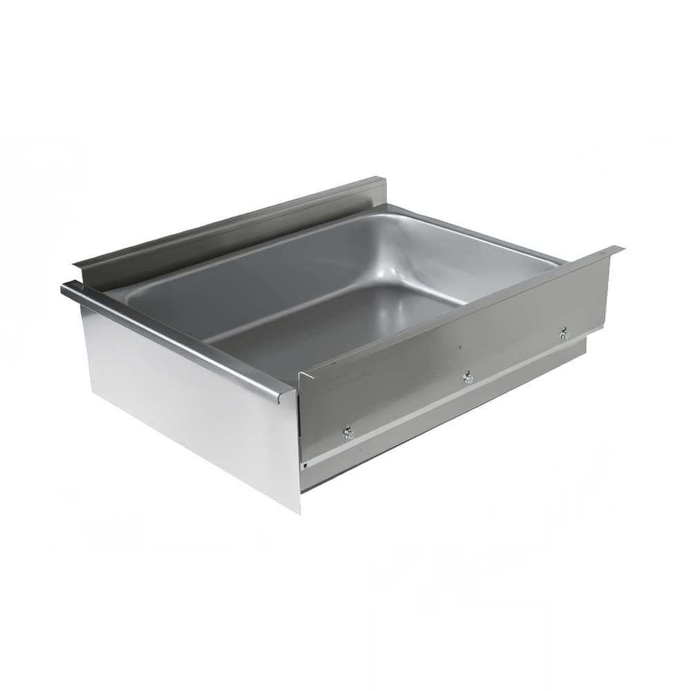 John Boos DR2015-W Drawer for Wood Tables - Roller Bearings, 15x20x5", Stainless
