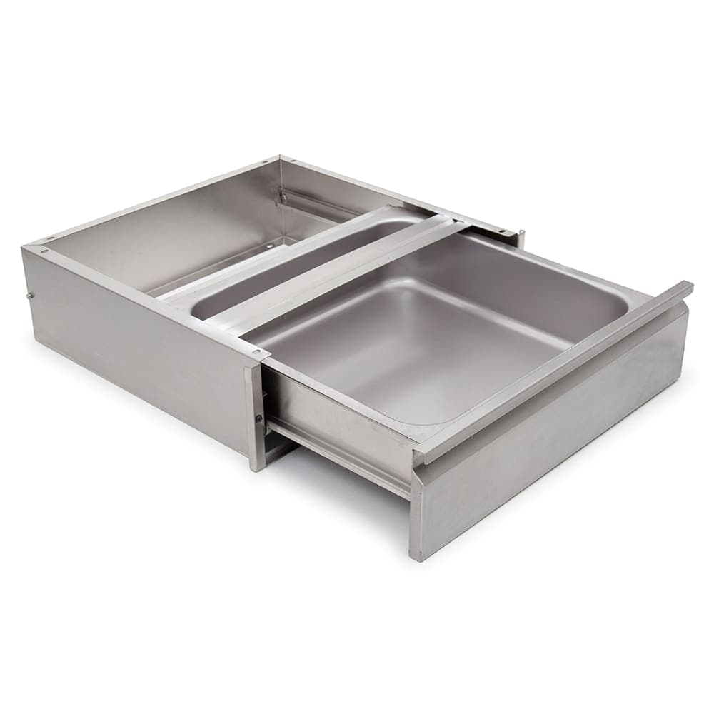 John Boos DR2020SC-S36 Self-Closing Drawer for 36" Wide Tables - Roller Bearings, 20x20x5",Stainless