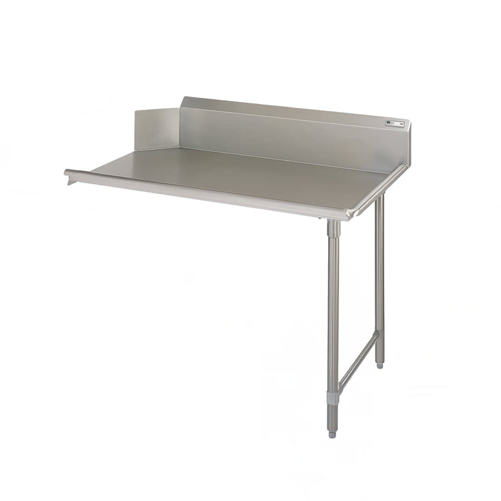 John Boos EDTC8-S30-R60-X 60" Straight Dishtable - Left to Right
