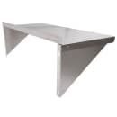 John Boos EWS8-1260 Wall Shelf w/ 1 1/2" Rear High Riser, 60 x 12" thumbnail 2