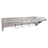 John Boos GRWS24 Solid Wall Mounted Shelf, 24"W x 12"D, Stainless thumbnail 3