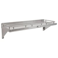 John Boos GRWS36 Solid Wall Mounted Shelf, 36"W x 12"D, Stainless thumbnail 3