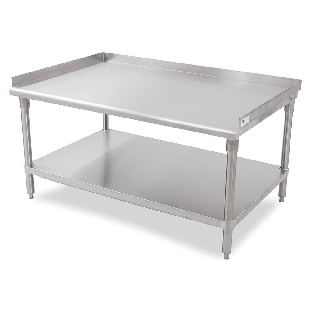 John Boos GS6-3024SSK 24" x 30" Stationary Equipment Stand for General Use, Undershelf