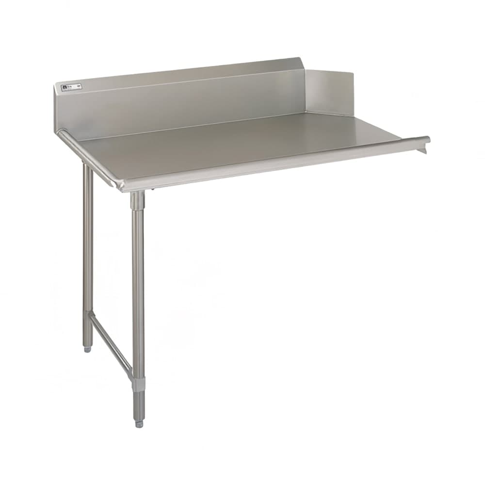 John Boos JDTC-20-36L 36" Clean Dishtable w/ 16 ga Stainless Legs, R to L