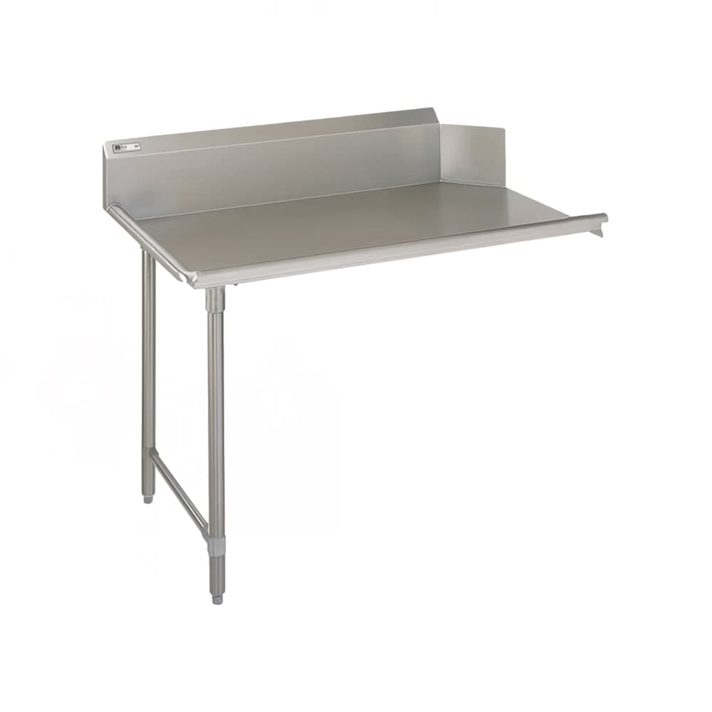 John Boos JDTC-20-48L 48" Clean Dishtable w/ 16 ga Stainless Legs, R to L