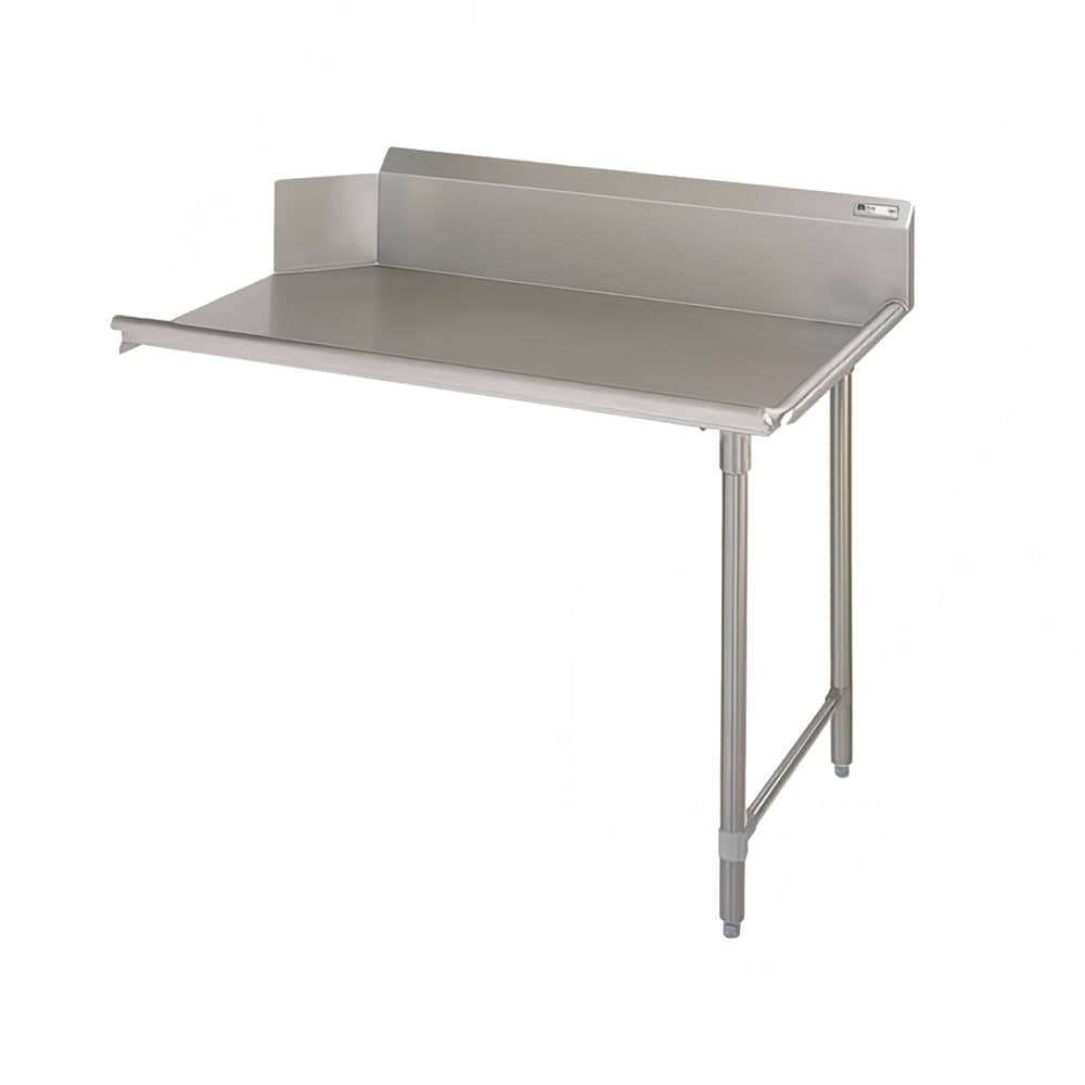 John Boos JDTC-20-48R 48" Clean Dishtable w/ 16 ga Stainless Legs, L to R