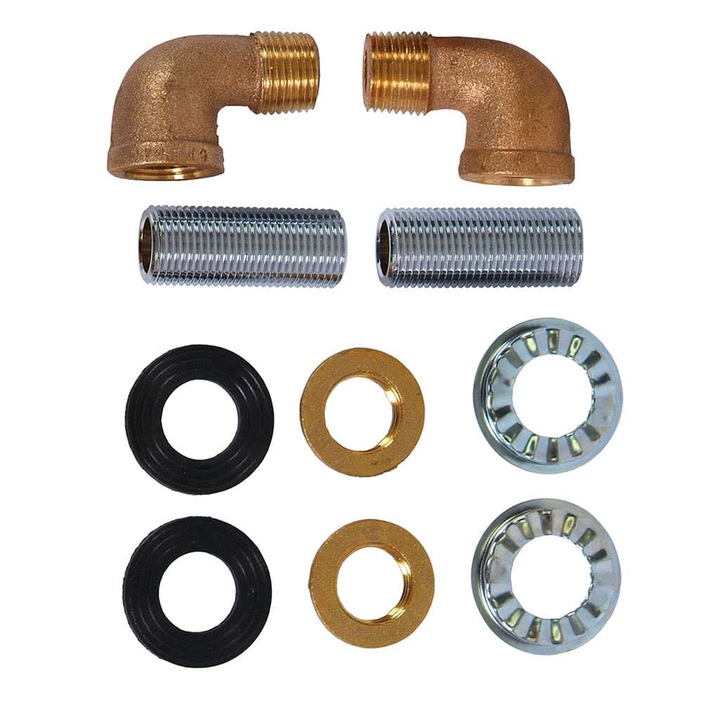 John Boos PB-SMMK-90 Splash-Mount Faucet Mounting Kit