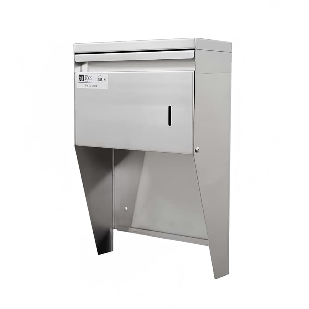 John Boos PB-TD-0909-X Wall Mount Paper Towel Dispenser for 17"W Hand Sinks, Stainless Steel