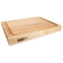John Boos RA02-GRV Cutting Board, Grooved w/ Handle Grips, 15x20x2 1/4", Hard Rock Maple thumbnail 2