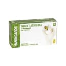 Handgards General Purpose Latex Gloves - Powder Free, White, Small (304763021) thumbnail 2