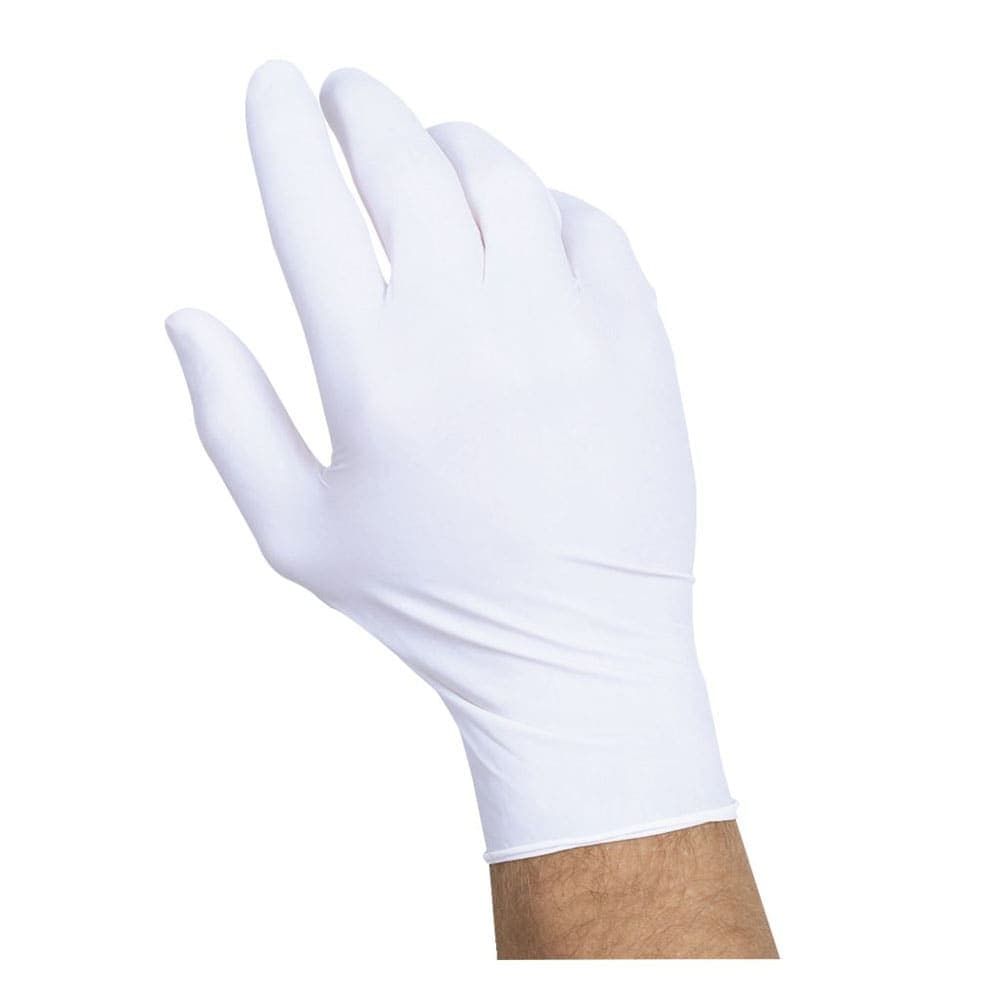 Handgards General Purpose Synthetic Gloves - Powder Free, White, X-Large (304362514)