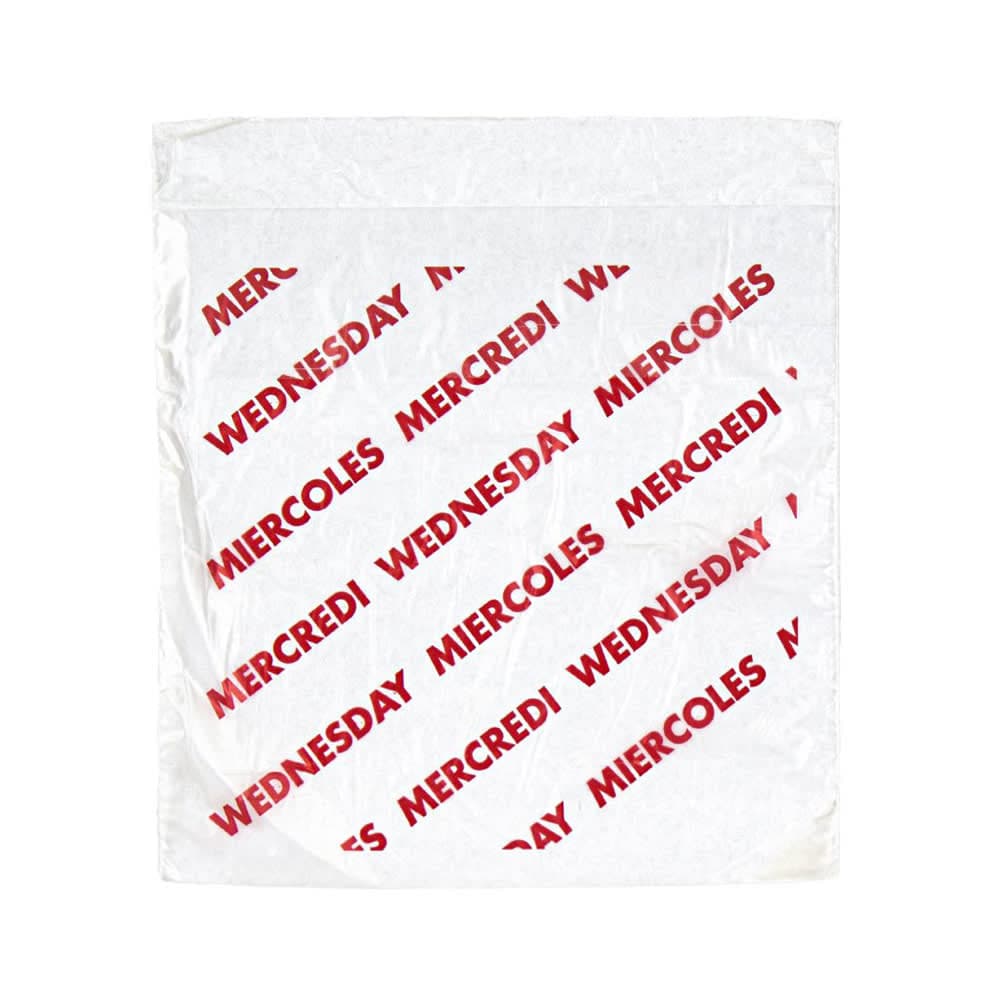 Handgards Valugards Printed Flip Top Preportion Bag - 8 1/2" x 8 1/2", HDPE (303679773)