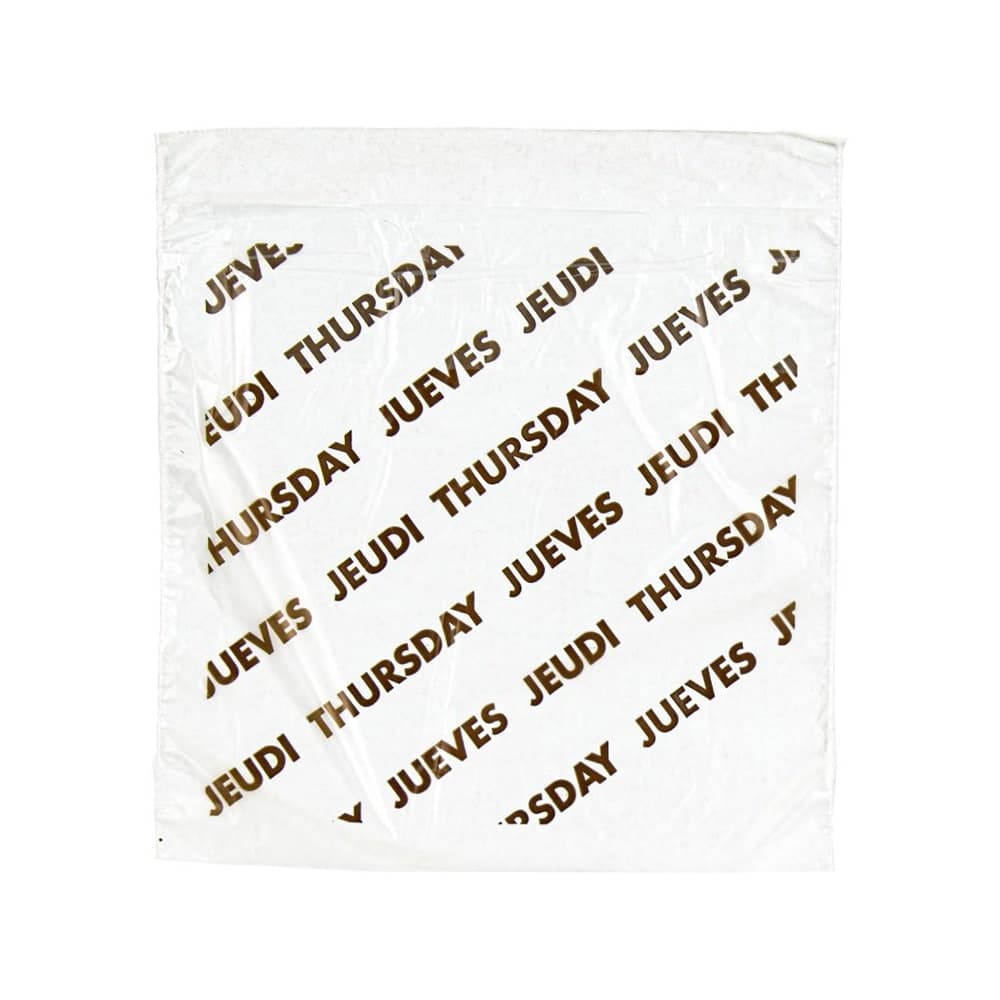 Handgards Valugards Printed Flip Top Preportion Bag - 8 1/2" x 8 1/2", HDPE (303679774)