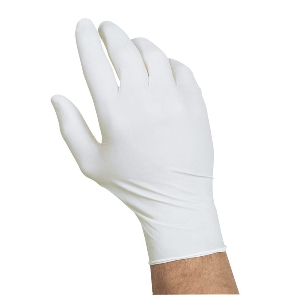 Handgards Valugards General Purpose Nitrile Gloves - Powder Free, White, Medium (304340222)