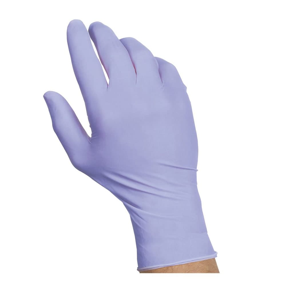 Handgards Valugards General Purpose Nitrile Gloves - Powder Free, Purple, Small (304340331)