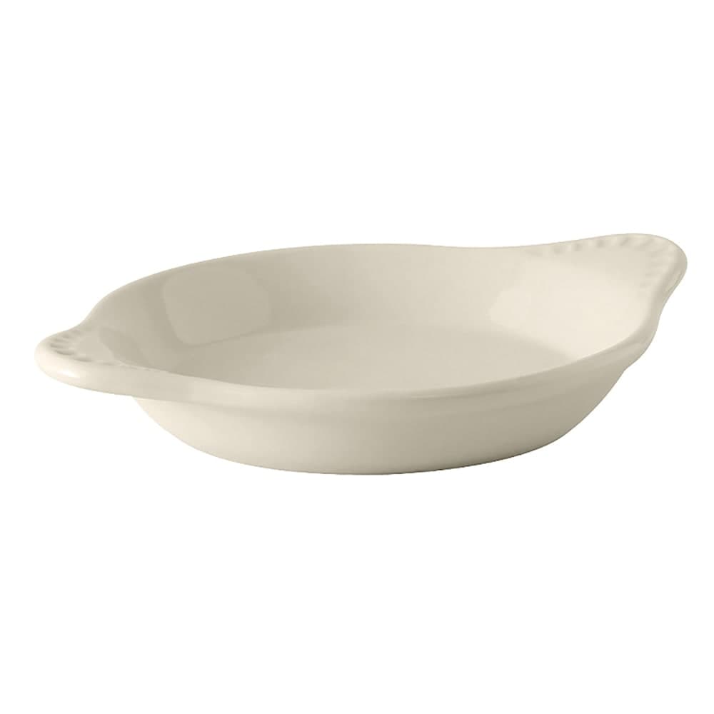 Tuxton BEN-1102 11 oz. DuraTux®© Shirred Egg Dish - Ceramic, American White/Eggshell