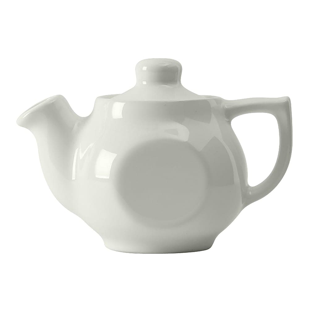 Tuxton BWT-10A 10 oz TuxCare®© Tea Pot - Ceramic, White